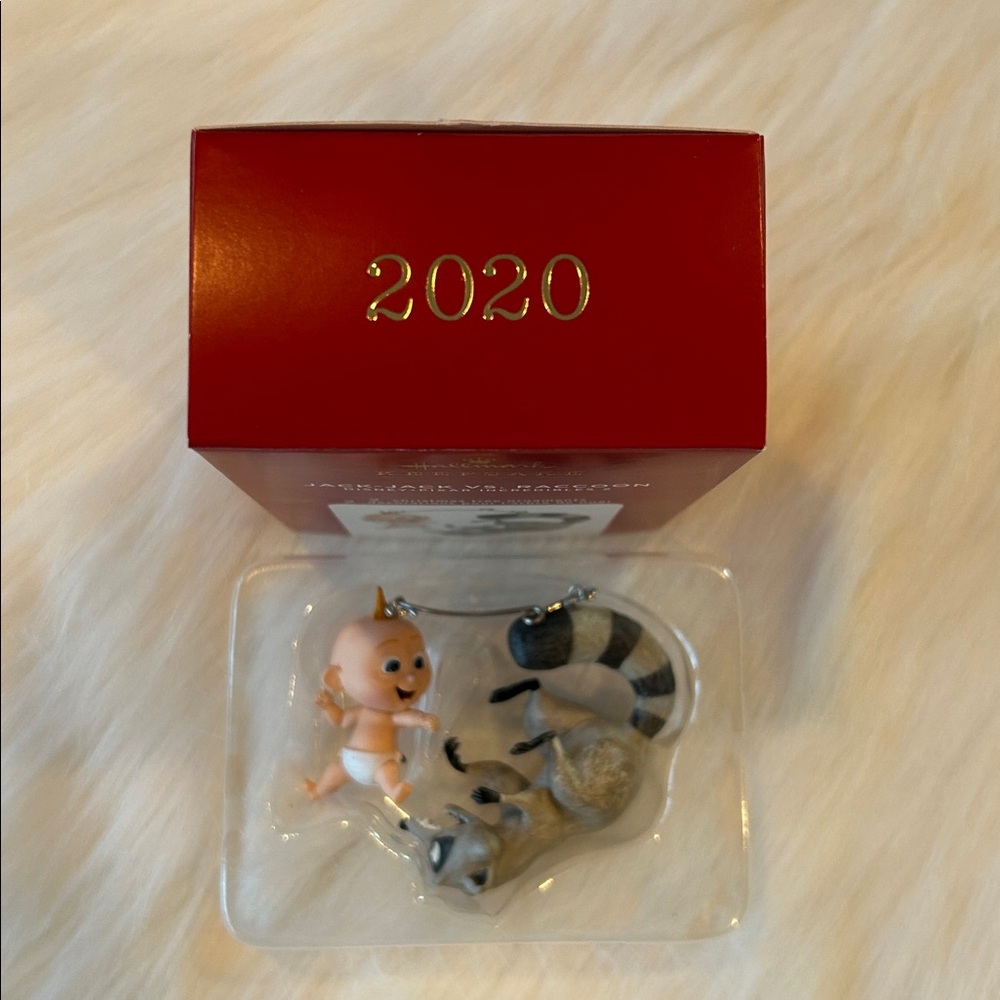NWT 2020 Hallmark Keepsake “Jack-Jack vs. Raccoon” Christmas Ornament, QXD6494 - Picture 5 of 5